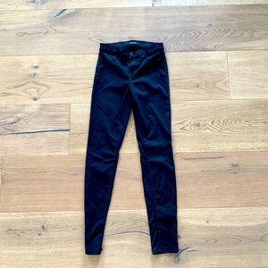 JBrand skinny leg black pant (not denim)